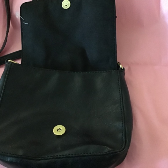 Nine West Small Black Messenger Bag - Picture 2 of 5